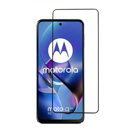 Folii Motorola - Folie sticla pentru Motorola G54 - Full glue