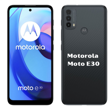 Folie sticla pentru Motorola Moto E30 -  Full glue [1]