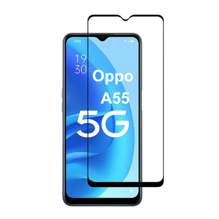 Folii Oppo - Folie sticla pentru Oppo A55 5G - Full glue