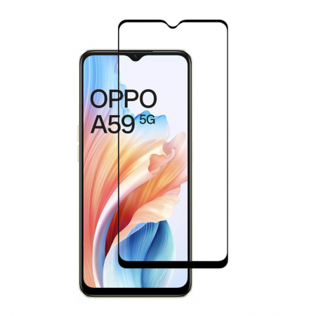 Folii Oppo - Folie sticla pentru Oppo A59 5G - Full glue