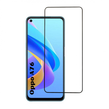 Folii de protectie - Folie sticla pentru Oppo A76 - Full glue