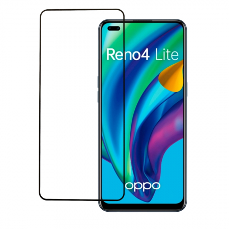 Folii Oppo - Folie Sticla Oppo Reno 4 Lite - Full Glue