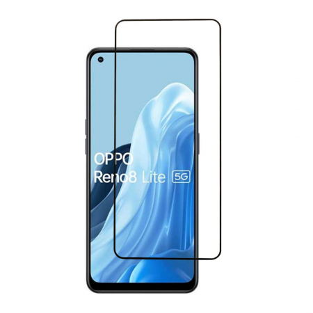 Folii Oppo - Folie sticla pentru Oppo Reno8 Lite - Full glue