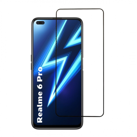 Folii Realme - Folie sticla pentru Realme 6 Pro - Full glue