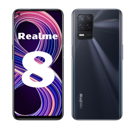 Folie sticla pentru Realme 8 - Full glue [1]