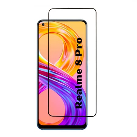 Folii Realme - Folie sticla pentru Realme 8 Pro - Full glue