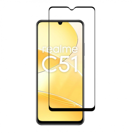 Folii Realme - Folie sticla pentru Realme C51 - Full glue