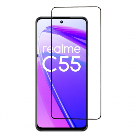 Folii Realme - Folie sticla pentru Realme C55 - Full glue