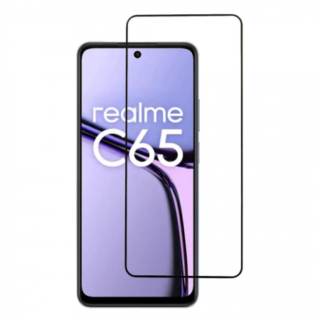 Folii Realme - Folie sticla pentru Realme C65 - Full glue