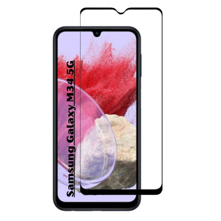 Folii Samsung - Folie sticla pentru Samsung Galaxy M34 5G - Full glue