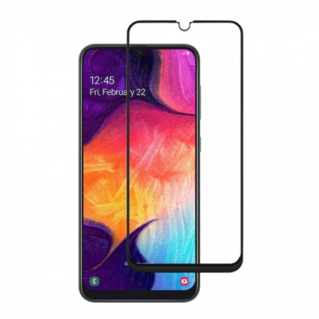 Pachete 2 Folii de Sticlă - Set 2 Folii de Sticla Transparente pentru Samsung Galaxy A50 - Full Glue - Kit Montare Inclus