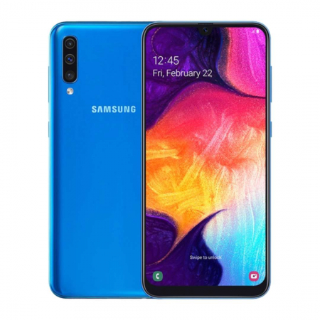 Set 2 Folii de Sticla Transparente pentru Samsung Galaxy A50 - Full Glue - Kit Montare Inclus [1]