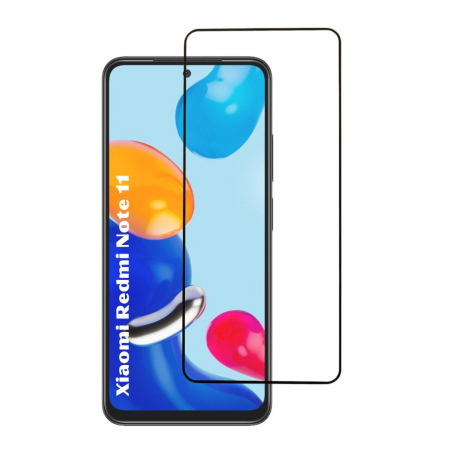 Folii Xiaomi - Folie sticla pentru Xiaomi Redmi NOTE 11 - Full glue