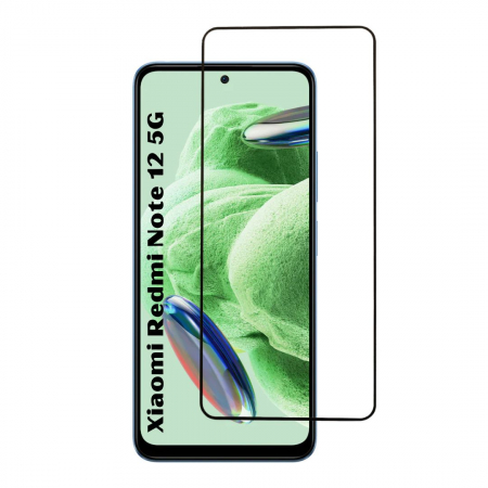 Folii Xiaomi - Folie sticla pentru Xiaomi Redmi Note 12 5G - Full glue