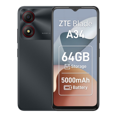 Folie sticla pentru ZTE Blade A34 - Full Glue [3]