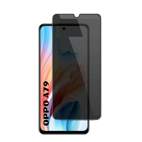 Folii Privacy - Folie sticla privacy compatibila cu Oppo A79