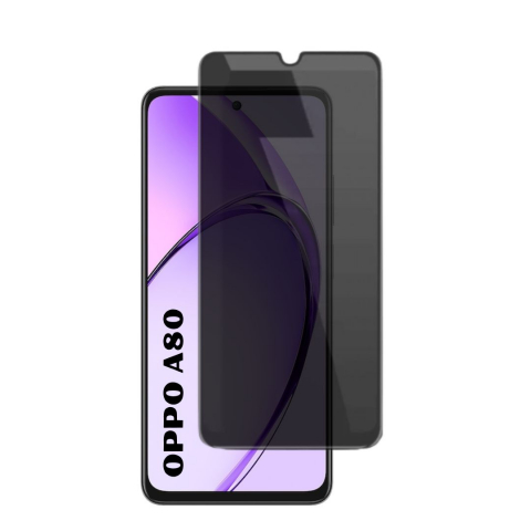 Folie sticla privacy compatibila cu Oppo A80