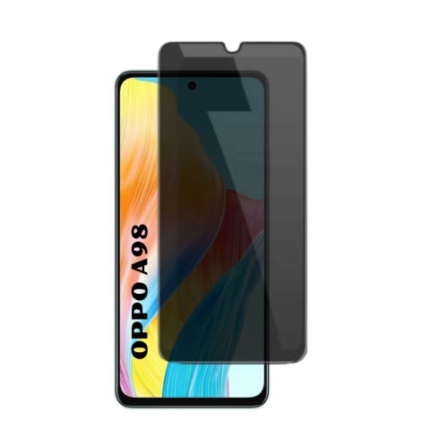 Folii Privacy - Folie sticla privacy compatibila cu Oppo A98