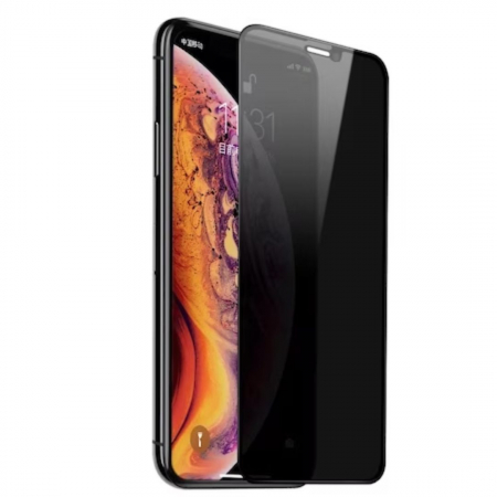 Folii Privacy - Folie sticla Privacy pentru iphone XR - Full Glue
