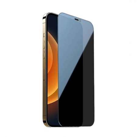 Pachete 2 Folii de Sticlă - Set 2 Folii de Sticla Securizata Privacy pentru iPhone 13 Mini cu Kit Montare Inclus - Adeziv pe toata suprafata - ZetGSM