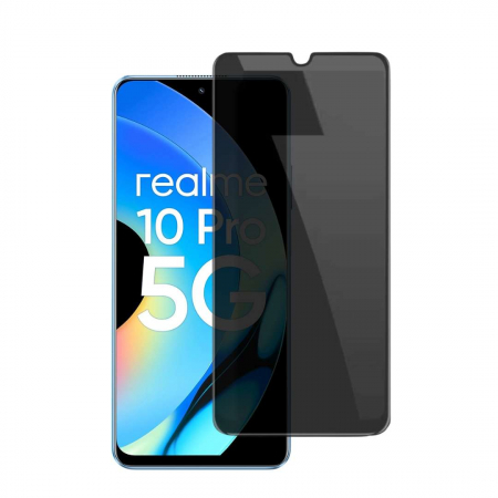 Folii Realme - Folie Sticla Privacy Realme 10 PRO 5G - Full Glue
