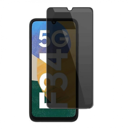 Folii Privacy - Folie sticla privacy pentru Samsung Galaxy F34 - Full glue