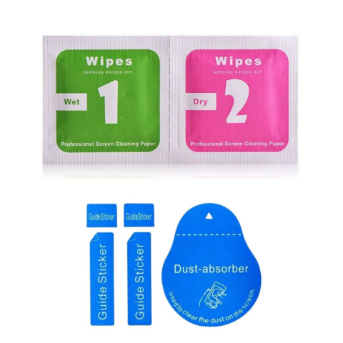 Set 2 Folii de Sticla Transparente pentru Samsung Galaxy A03s - Full Glue - Kit Montare Inclus [2]