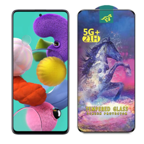 Set 2 Folii de Sticla Transparente pentru Samsung Galaxy A53 5G - Full Glue - Kit Montare Inclus [1]