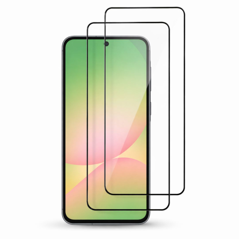 Set 2 Folii de Protectie din Sticla securizata pentru Samsung Galaxy A56 5G cu Kit Montare Inclus, Claritate Ultra HD, Adeziv pe toata suprafata, Protectie Anti-Zgarieturi si Socuri [1]