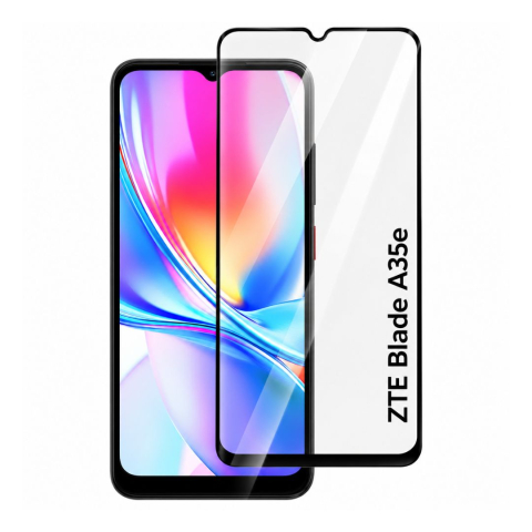 Folii sticla ZTE - Folie Sticlă Securizată pentru ZTE Blade A35e - Full Glue, Kit Montare Inclus