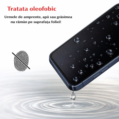 Folie sticla securizata privacy compatibila cu Iphone 17 Pro [5]