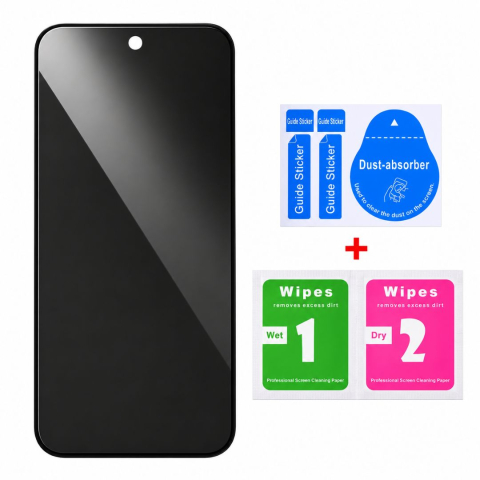 Folie sticla securizata privacy compatibila cu Iphone 18 Pro Max [7]