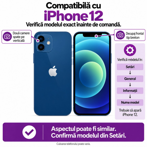 Husa 3D Cube pentru iPhone 12 [1]