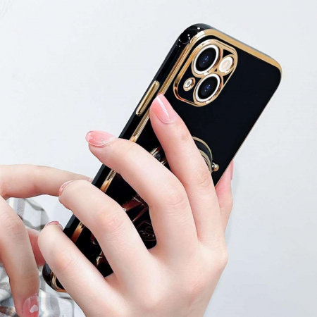 Husa Astronaut iPhone 13 cu Protecție Camere și Stand [3]