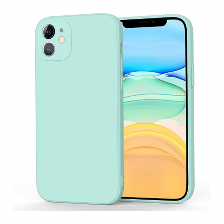 Produse - Husa compatibila Iphone 11 din silicon catifelat cu interior din microfibra si protectie la camere