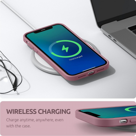 Husa compatibila Iphone 11 din silicon catifelat cu interior din microfibra si protectie la camere [2]