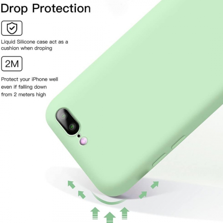 Husa compatibila Motorola Moto E20 din sIlicon catifelat cu interior din microfibra si protectie la camere [4]