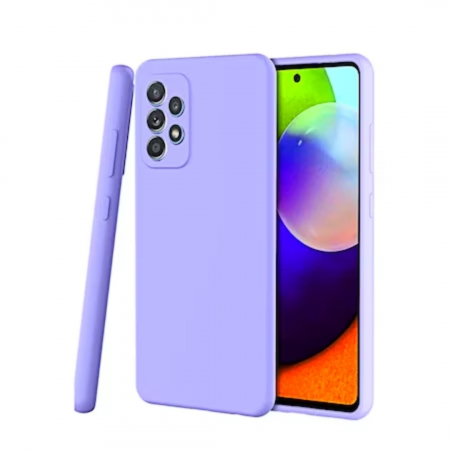 Husa compatibila Samsung A52 din silicon catifelat cu interior din microfibra si protectie la camere [3]