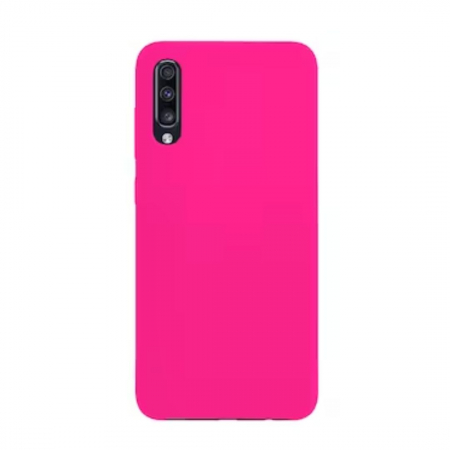 Husa compatibila Samsung A70 din silicon catifelat cu interior din microfibra si protectie la camere [1]