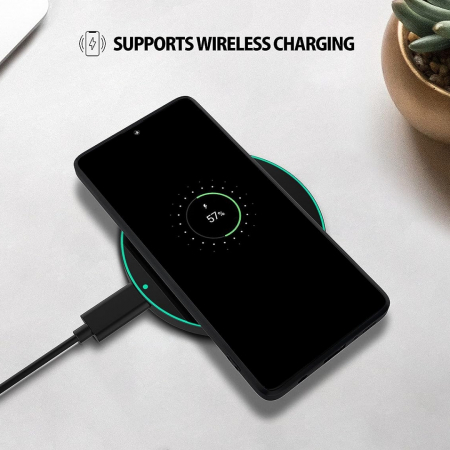 Husa compatibila Samsung A71 4G din silicon catifelat cu interior din microfibra si protectie la camere [2]