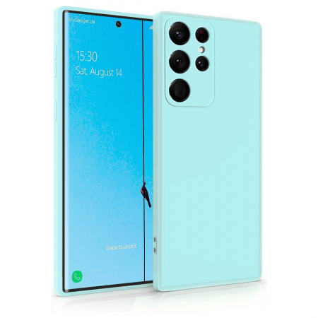 Produse - Husa din silicon catifelat pentru Samsung S22 ULTRA - GsmX