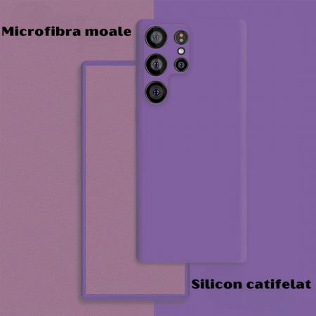 Husa din silicon catifelat pentru Samsung S22 ULTRA - GsmX [2]