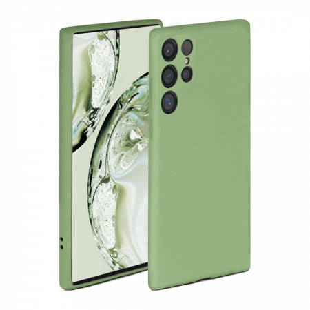 Huse Telefoane - Husa din silicon catifelat pentru Samsung S22 ULTRA - GsmX