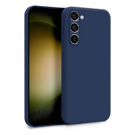 Husa Samsung S23 5G din Silicon Catifelat cu Protecție la Camere [0]