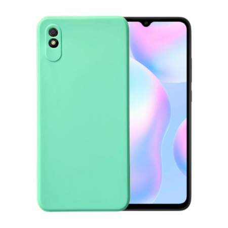 Huse Xiaomi - Husa compatibila Xiaomi Redmi 9AT din sIlicon catifelat cu interior din microfibra si protectie la camere