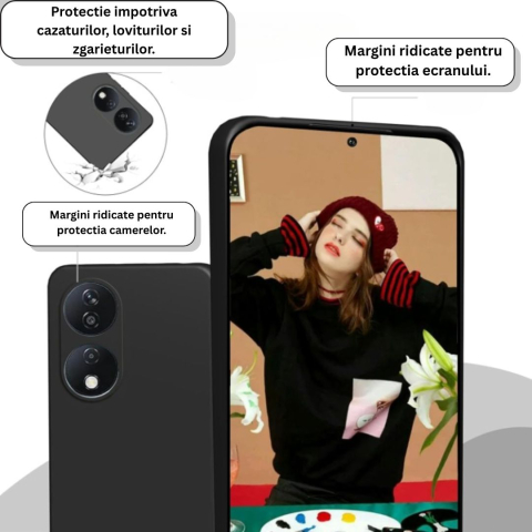 Husa pentru Honor X7b din Silicon Catifelat [1]