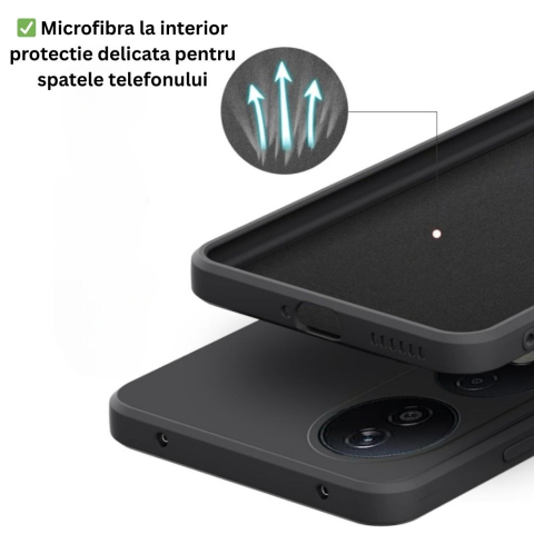 Husa pentru Honor X7b din Silicon Catifelat [2]
