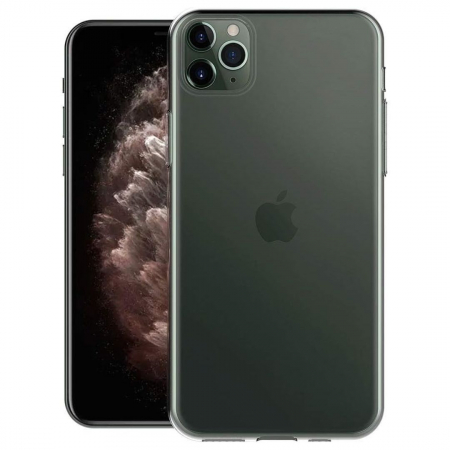 Husa Silicon Transparent pentru iPhone 11 PRO MAX [3]