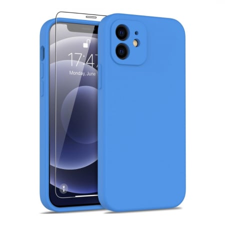 Produse - Copy code Husă Silicon Iphone 12 cu Protecție Camere - GsmX
