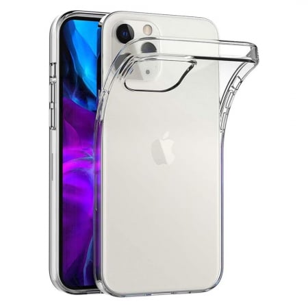 Huse Iphone - Husa pentru Iphone 12 din silicon - Transparenta